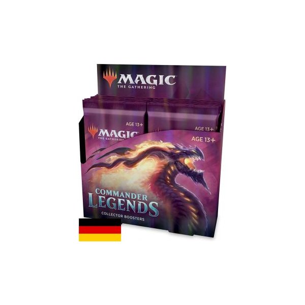 Commander Legenden Collector Booster Display (12 Packs, deutsch)