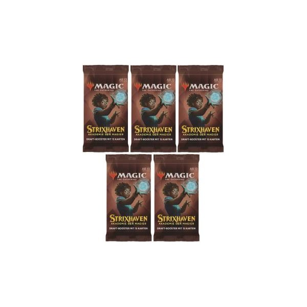Strixhaven: Akademie der Magier Draft Booster (5 St&uuml;ck, deutsch)
