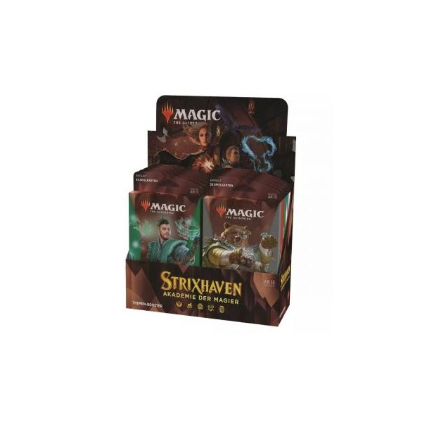 Strixhaven: Akademie der Magier Themen Booster Display (12 Packs, deutsch)