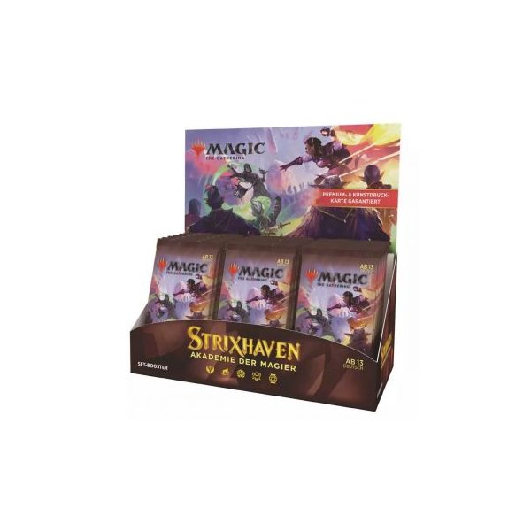 Strixhaven: Akademie der Magier Set Booster Display (30 Packs, deutsch)
