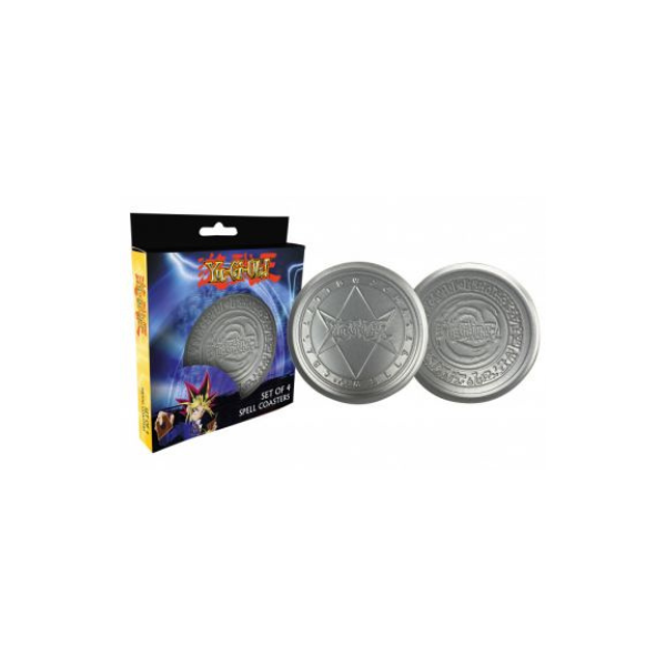 Yu-Gi-Oh! 4er-Pack Untersetzer - Spell Coasters (Fanattik)