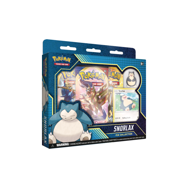 Snorlax Pin Collection (englisch)