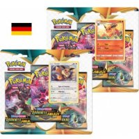Schwert & Schild: Flammende Finsternis 3-Pack Blister Evoli