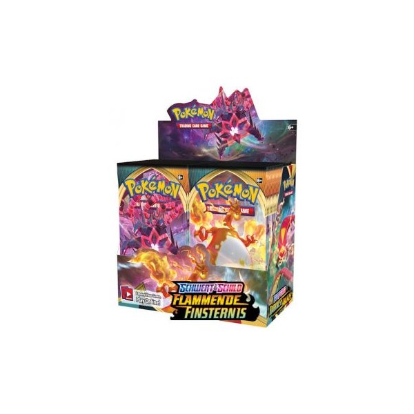 Schwert &amp; Schild: Flammende Finsternis Display (36 Booster) (deutsch)