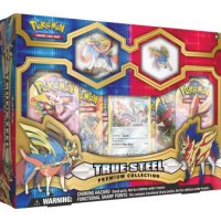 True Steel Premium Figure & Pin Collection - Zacian (englisch)