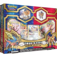 True Steel Premium Figure &amp; Pin Collection - Zamazenta (englisch)