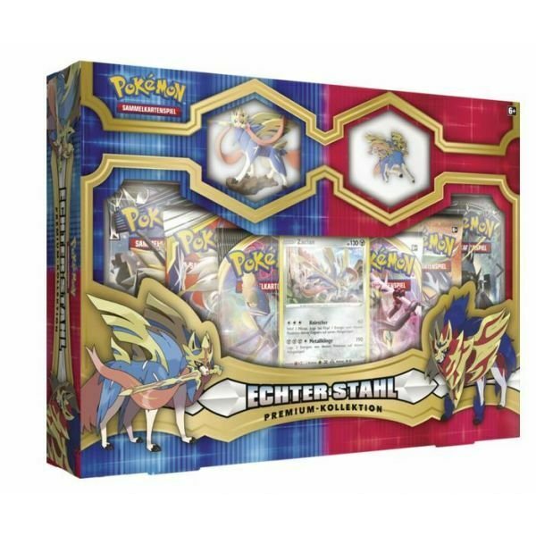 Echter Stahl Premium Figuren &amp; Pin Kollektion - Zacian (deutsch)