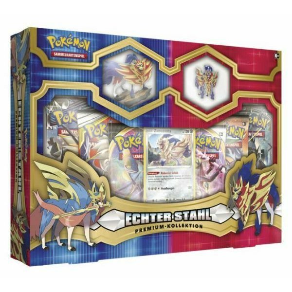 Echter Stahl Premium Figuren &amp; Pin Kollektion - Zamazenta (deutsch)