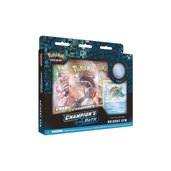 Champions Path Drednaw Hulbury Gym Pin Collection (englisch)