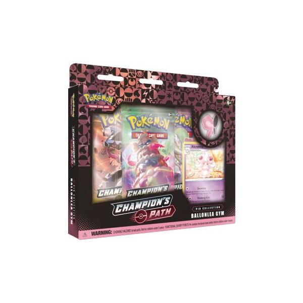 Champions Path Alcremie Ballonlea Gym Pin Collection (englisch)