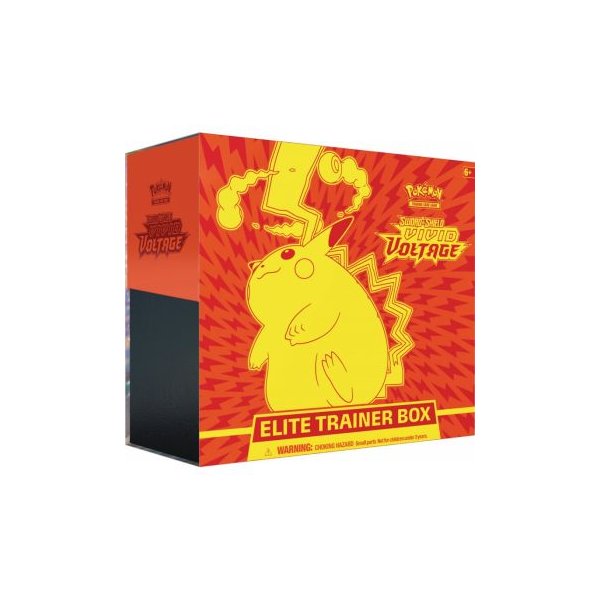 Sword &amp; Shield: Vivid Voltage Elite Trainer Box (englisch)