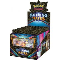 Alle 4 Shining Fates Pin Kollektionen: Dedenne, Bunnelby, Polteageist und Galarian Mr. Rime (englisch)