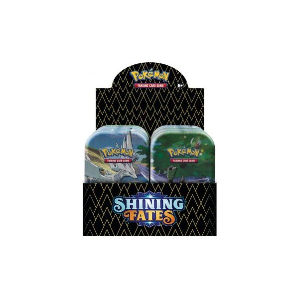 Alle 5 Shining Fates Mini Tins: Celebi, Kyogre, Zarude, Manaphy, Reshiram (englisch)
