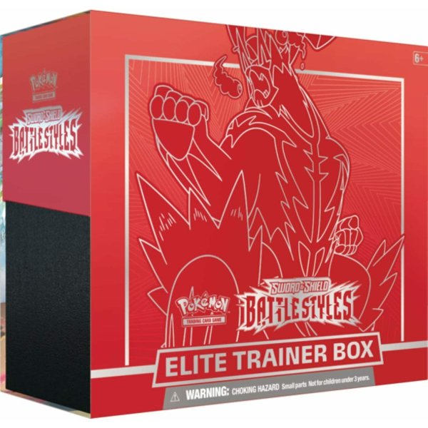 Sword &amp; Shield: Battle Styles Elite Trainer Box Urshifu Red (englisch)
