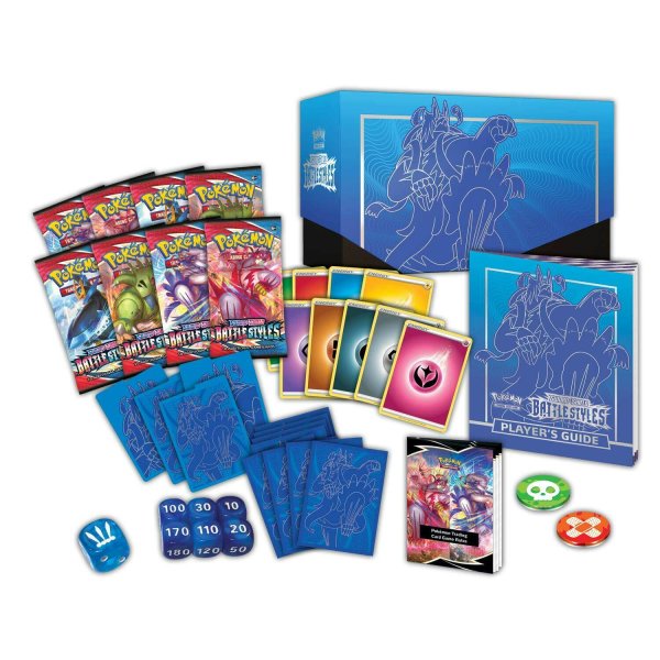 Sword &amp; Shield: Battle Styles Elite Trainer Box Urshifu Blue (englisch)