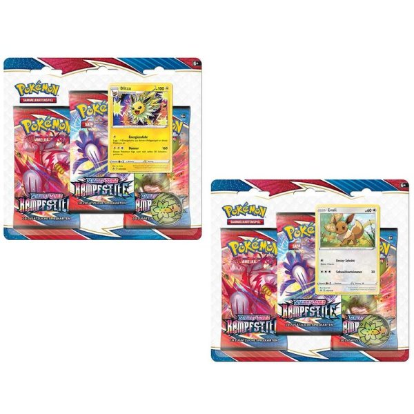 Schwert &amp; Schild: Kampfstile 3-Pack Blister (deutsch)