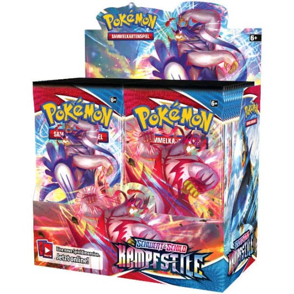 Schwert &amp; Schild: Kampfstile Display (36 Booster) (deutsch)