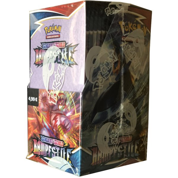 Schwert &amp; Schild: Kampfstile 18 Booster Display - deutsch