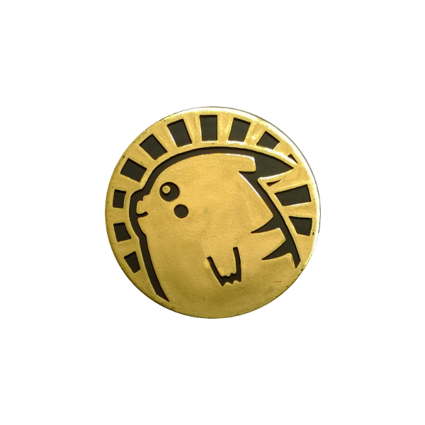 Pikachu Sun M&uuml;nze *RARIT&Auml;T*