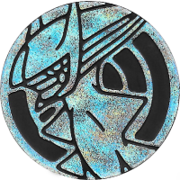 Arceus M&uuml;nze Silver