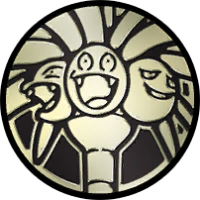 Alola Kokowei Münze