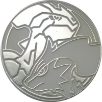 Reshiram & Zekrom Silver Münze