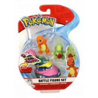Alola-Sleimok & Glumanda & Larvitar 5 cm - Pokemon Battle Figuren von WCT