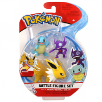 Blitza & Schiggy & Zobiris 5 cm - Pokemon Battle Figuren von WCT