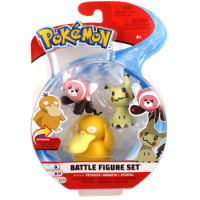 Enton & Mimigma & Velursi 5 cm - Pokemon Battle Figuren von WCT