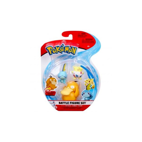 Enton &amp; Memmeon &amp; Togepi 5 cm - Pokemon Battle Figuren von WCT