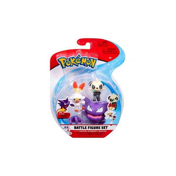 Alpollo &amp; Hopplo &amp; Pam-Pam 5 cm - Pokemon Battle Figuren von WCT