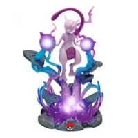 Pokemon XL Deluxe Figur Mewtu mit Leuchtfunktion ca. 25 cm