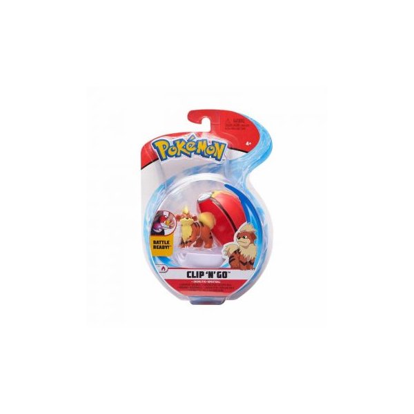 Fukano &amp; Wiederball 5 cm - Pokemon Clip N Go Figuren von WCT