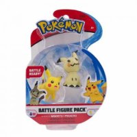 Mimigma &amp; Pikachu 5 cm - Pokemon 2er Battle Figuren Pack von WCT