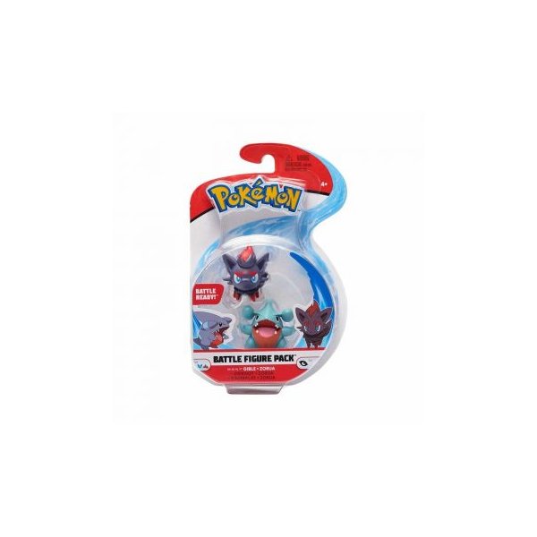 Kaumalat &amp; Zorua 5 cm - Pokemon 2er Battle Figuren Pack von WCT
