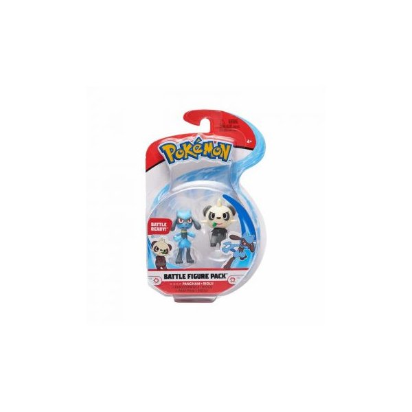 Pam-Pam &amp; Riolu 5 cm - Pokemon 2er Battle Figuren Pack von WCT