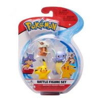 Schillok & Pikachu & Tragosso - Pokemon 3er Battle Figuren Set von WCT