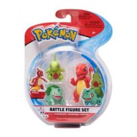 Glutexo & Bisasam & Larvitar - Pokemon 3er Battle Figuren Set von WCT