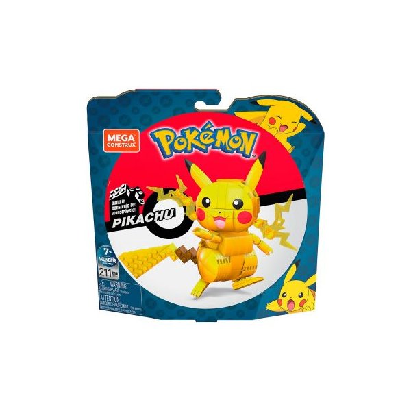 Pok&eacute;mon Pikachu - Bauset von Mega Construx (211 Teile)