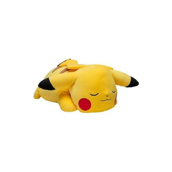Schlafendes Pikachu Pl&uuml;schfigur 45 cm - Pokemon Kuscheltier von Wicked Cool Toys