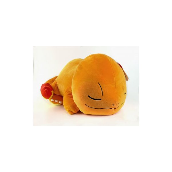 Schlafendes Glumanda Pl&uuml;schfigur 45 cm - Pokemon Kuscheltier von Wicked Cool Toys