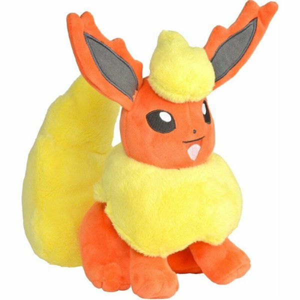 Flamara Pl&uuml;schfigur 20 cm - Pokemon Kuscheltier von Wicked Cool Toys