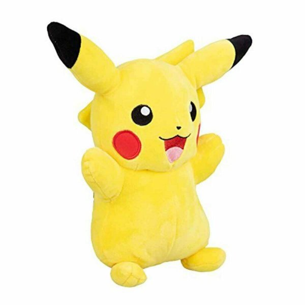 Pikachu im Kasten Pl&uuml;schfigur 25 cm - Pokemon Kuscheltier von Wicked Cool Toys
