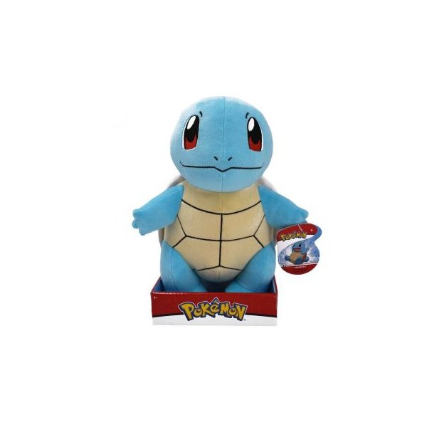 Schiggy im Kasten Pl&uuml;schfigur 25 cm - Pokemon Kuscheltier von Wicked Cool Toys