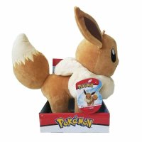 Evoli im Kasten Pl&uuml;schfigur 25 cm - Pokemon Kuscheltier von Wicked Cool Toys