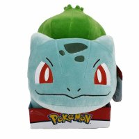 Bisasam im Kasten Plüschfigur 25 cm - Pokemon Kuscheltier von Wicked Cool Toys