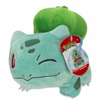 Bisasam (zwinkernd) Plüschfigur 20 cm - Pokemon Kuscheltier von Wicked Cool Toys