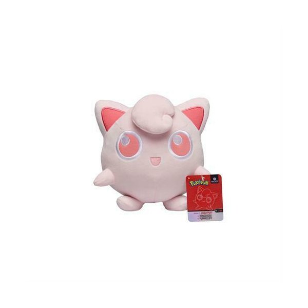 Pummeluff (Monochrom Wave 2) Pl&uuml;schfigur 20 cm - Pokemon Kuscheltier von Wicked Cool Toys