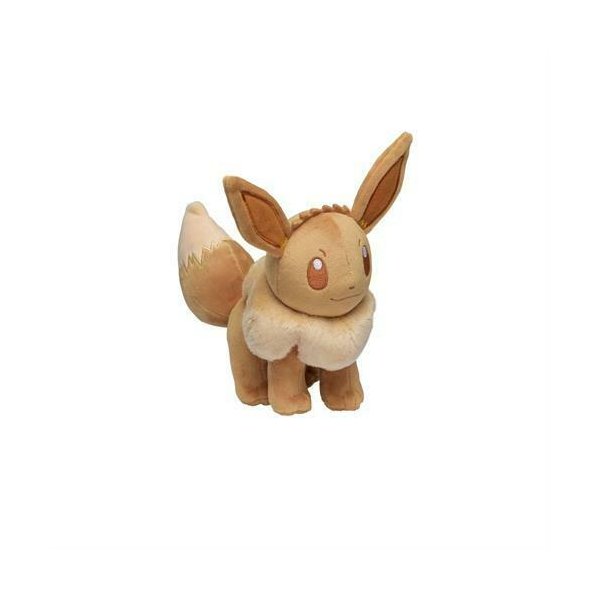 Evoli (Monochrom Wave 2) Pl&uuml;schfigur 20 cm - Pokemon Kuscheltier von Wicked Cool Toys
