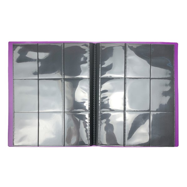 Arkero-G Premium 9-Pocket Card Binder (Tausch- &amp; Sammelalbum) - Lila